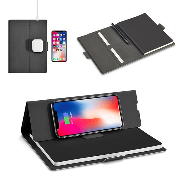 אדמין - פולדרA5 טעינה אלחוטית 15W ומעמד לנייד