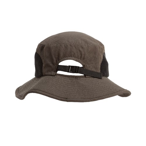 ספארי - כובע רחב שוליים עם רשת איוורור