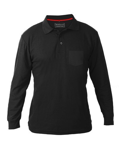 חולצת פולו ש.ארוך + כיס