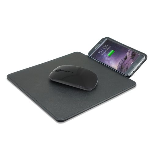 פאוור - פד פד לעכבר עם משטח טעינה אלחוטי